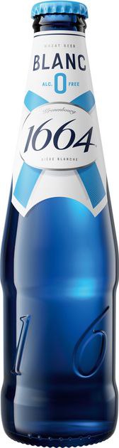 Пиво світле Kronenbourg 1664 Blanc №0 б/а 0%пл.0.46л